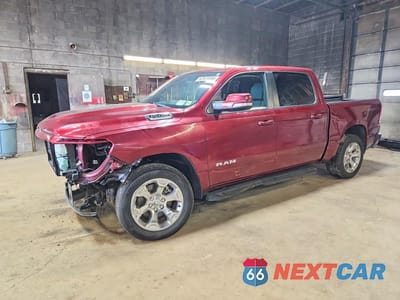 2022 RAM 1500 BIG HORN/LONE STAR 1C6SRFFT4NN419053 - główne zdjęcie licytacji z USA - miniatura