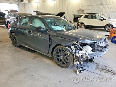 Czwarte zdjęcie samochodu z boku: 2022 HONDA CIVIC SPORT VIN:2HGFE2F50NH610396 - miniatura