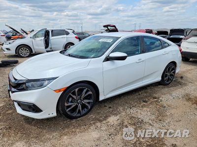 2019 HONDA CIVIC SPORT 19XFC2F81KE022741 - główne zdjęcie licytacji z USA - miniatura