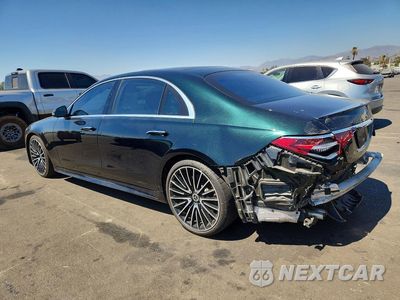 Drugie zdjęcie samochodu z przodu: 2022 MERCEDES-BENZ S 500 4MATIC VIN:W1K6G6DB8NA107597 - miniatura