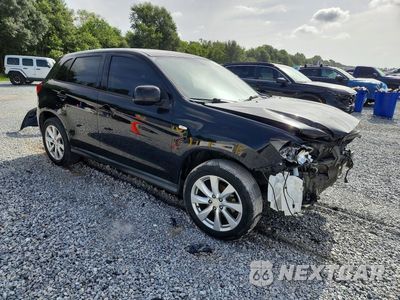 Czwarte zdjęcie samochodu z boku: 2015 MITSUBISHI OUTLANDER SPORT ES VIN:4A4AP3AWXFE052471 - miniatura
