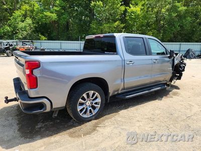Trzecie zdjęcie samochodu z tyłu: 2020 CHEVROLET SILVERADO C1500 RST VIN:3GCPWDED1LG135651 - miniatura