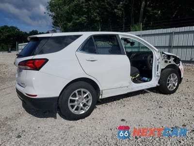 Trzecie zdjęcie samochodu z tyłu: 2024 CHEVROLET EQUINOX LT VIN:3GNAXUEGXRS113271 - miniatura