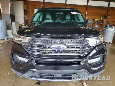 Piąte zdjęcie samochodu w środku: 2021 FORD EXPLORER XLT VIN:1FMSK8DH3MGA10144 - miniatura