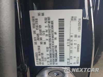 Zdjęcie 12 z 12 samochodu: 2020 FORD ESCAPE SE VIN:1FMCU0G64LUA11362 - miniatura