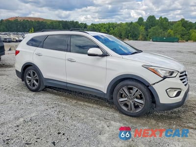 Czwarte zdjęcie samochodu z boku: 2015 HYUNDAI SANTA FE GLS VIN:KM8SN4HF8FU106624 - miniatura