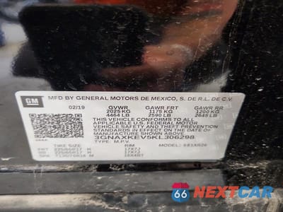 Zdjęcie 13 z 13 samochodu: 2019 CHEVROLET EQUINOX LT VIN:3GNAXKEV5KL306298 - miniatura