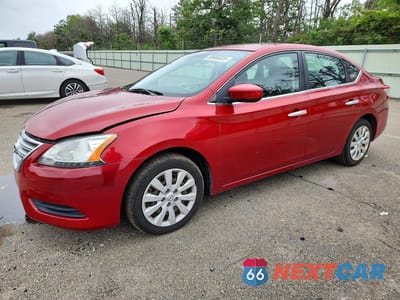 2014 NISSAN SENTRA S 3N1AB7AP8EY241534 - główne zdjęcie licytacji z USA - miniatura
