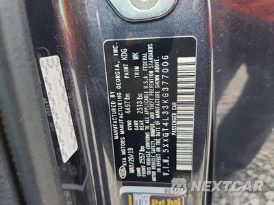 Zdjęcie 12 z 12 samochodu: 2019 KIA OPTIMA LX VIN:5XXGT4L33KG377006 - miniatura