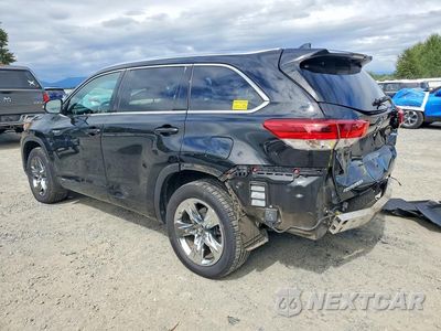 Drugie zdjęcie samochodu z przodu: 2018 TOYOTA HIGHLANDER HYBRID LIMITED PLATINUM VIN:5TDDGRFH3JS044894 - miniatura