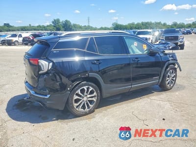 Trzecie zdjęcie samochodu z tyłu: 2019 GMC TERRAIN SLT VIN:3GKALPEXXKL380789 - miniatura