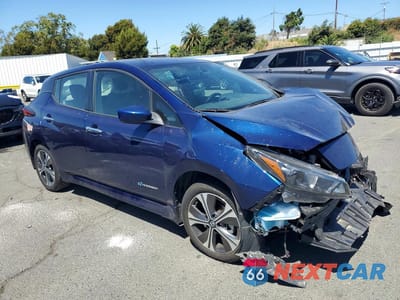 Czwarte zdjęcie samochodu z boku: 2019 NISSAN LEAF SV PLUS VIN:1N4BZ1CP5KC321455 - miniatura