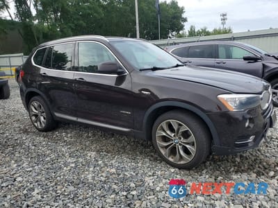Czwarte zdjęcie samochodu z boku: 2016 BMW X3 XDRIVE28I VIN:5UXWX9C50G0D86240 - miniatura