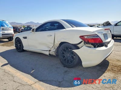 Drugie zdjęcie samochodu z przodu: 2015 MERCEDES-BENZ SLK 250 VIN:WDDPK4HA9FF103457 - miniatura