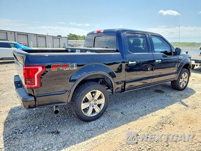 Trzecie zdjęcie samochodu z tyłu: 2017 FORD F150 SUPERCREW VIN:1FTEW1EG6HFB62322 - miniatura