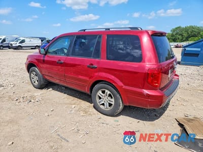 Drugie zdjęcie samochodu z przodu: 2005 HONDA PILOT EXL VIN:5FNYF18535B059902 - miniatura