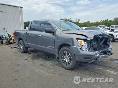 Czwarte zdjęcie samochodu z boku: 2021 NISSAN TITAN SV VIN:1N6AA1EF3MN520882 - miniatura