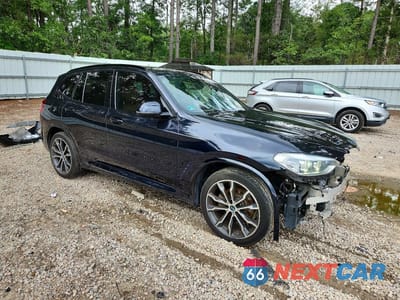 Czwarte zdjęcie samochodu z boku: 2019 BMW X3 SDRIVE30I VIN:5UXTR7C50KLF36985 - miniatura