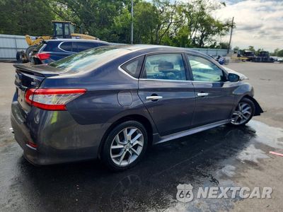 Trzecie zdjęcie samochodu z tyłu: 2013 NISSAN SENTRA S VIN:3N1AB7AP1DL735181 - miniatura