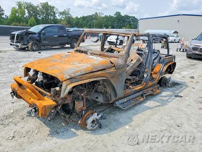Czwarte zdjęcie samochodu z boku: 2015 JEEP WRANGLER UNLIMITED SPORT VIN:1C4BJWDG8FL639735 - miniatura