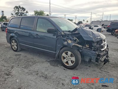 Czwarte zdjęcie samochodu z boku: 2013 DODGE GRAND CARAVAN SE VIN:2C4RDGBG3DR618908 - miniatura
