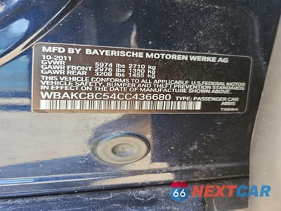 Zdjęcie 12 z 12 samochodu: 2012 BMW 750 LXI VIN:WBAKC8C54CC436680 - miniatura