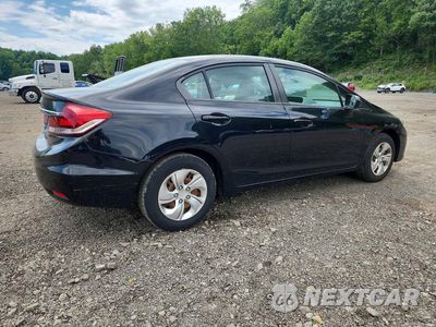 Trzecie zdjęcie samochodu z tyłu: 2015 HONDA CIVIC LX VIN:19XFB2F56FE246506 - miniatura