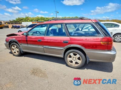 Drugie zdjęcie samochodu z przodu: 1997 SUBARU LEGACY OUTBACK VIN:4S3BG6855V7638198 - miniatura