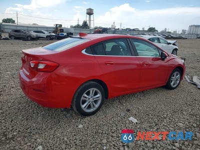 Trzecie zdjęcie samochodu z tyłu: 2019 CHEVROLET CRUZE LT VIN:1G1BE5SM1K7114549 - miniatura