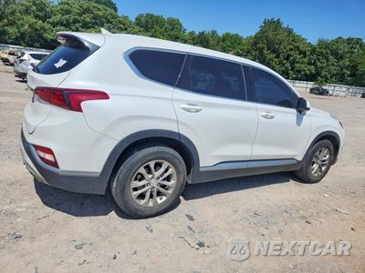 Trzecie zdjęcie samochodu z tyłu: 2019 HYUNDAI SANTA FE SEL 2.4L VIN:5NMS33AD8KH075647 - miniatura