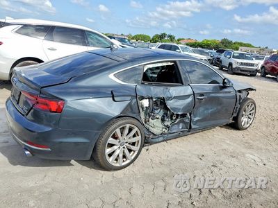 Trzecie zdjęcie samochodu z tyłu: 2018 AUDI A5 PREMIUM PLUS VIN:WAUBNCF54JA036068 - miniatura