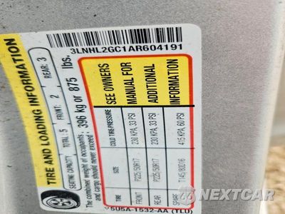 Zdjęcie 12 z 12 samochodu: 2010 LINCOLN MKZ VIN:3LNHL2GC1AR604191 - miniatura