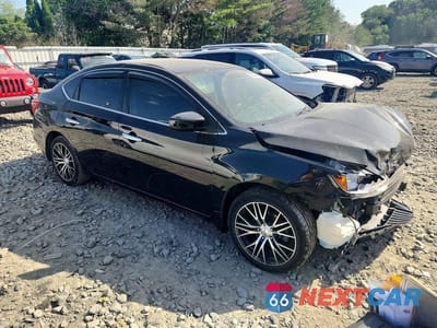 Czwarte zdjęcie samochodu z boku: 2019 NISSAN SENTRA S VIN:3N1AB7AP1KY266724 - miniatura