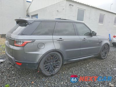 Trzecie zdjęcie samochodu z tyłu: 2018 LAND ROVER RANGE ROVER SPORT HSE VIN:SALWR2RV0JA189036 - miniatura