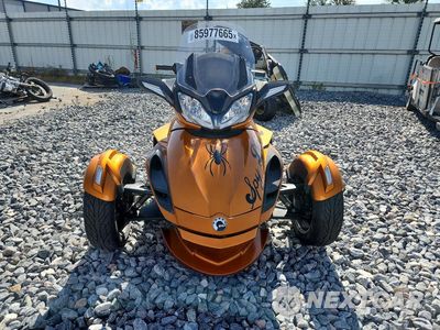 Drugie zdjęcie samochodu z przodu: 2014 CAN-AM SPYDER ROADSTER ST VIN:2BXNCBC1XEV000668 - miniatura