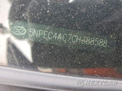 Zdjęcie 14 z 14 samochodu: 2012 HYUNDAI SONATA SE VIN:5NPEC4AC7CH388588 - miniatura