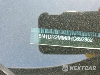 Zdjęcie 13 z 13 samochodu: 2017 NISSAN PATHFINDER PLATINUM VIN:5N1DR2MM8HC692952 - miniatura