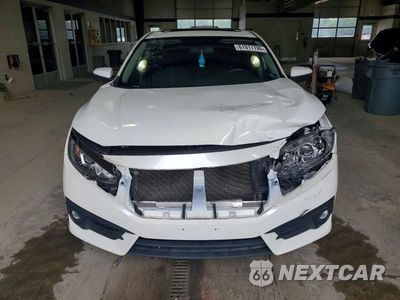 Piąte zdjęcie samochodu w środku: 2018 HONDA CIVIC EX VIN:JHMFC1F35JX006604 - miniatura