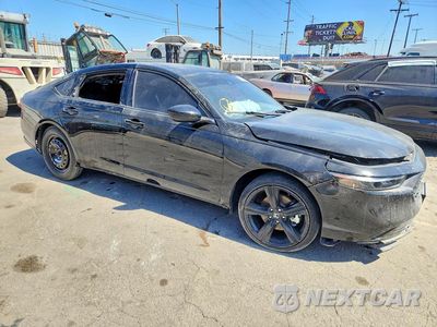 Czwarte zdjęcie samochodu z boku: 2024 HONDA ACCORD HYBRID SPORT-L VIN:1HGCY2F73RA053371 - miniatura