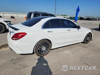 Trzecie zdjęcie samochodu z tyłu: 2015 MERCEDES-BENZ C 400 4MATIC VIN:55SWF6GB5FU012253 - miniatura