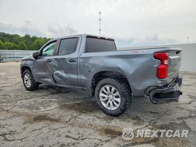 Drugie zdjęcie samochodu z przodu: 2021 CHEVROLET SILVERADO K1500 CUSTOM VIN:3GCPYBEK3MG242795 - miniatura