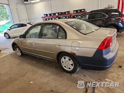 Drugie zdjęcie samochodu z przodu: 2003 HONDA CIVIC LX VIN:1HGES16543L030308 - miniatura