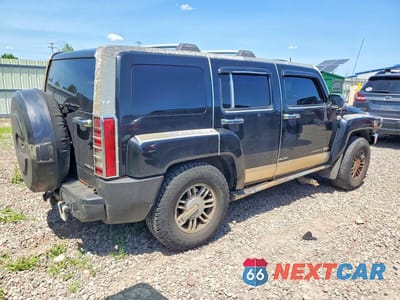 Trzecie zdjęcie samochodu z tyłu: 2009 HUMMER H3 VIN:5GTEN13E798104495 - miniatura