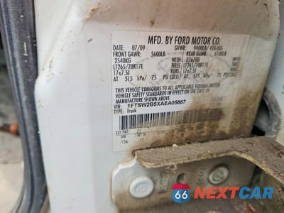 Zdjęcie 12 z 12 samochodu: 2010 FORD F250 SUPER DUTY VIN:1FTSW2B5XAEA05867 - miniatura