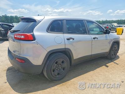 Trzecie zdjęcie samochodu z tyłu: 2014 JEEP CHEROKEE SPORT VIN:1C4PJLAB7EW157414 - miniatura
