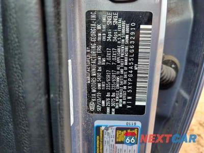 Zdjęcie 12 z 12 samochodu: 2020 KIA SORENTO S VIN:5XYPG4A55LG632910 - miniatura