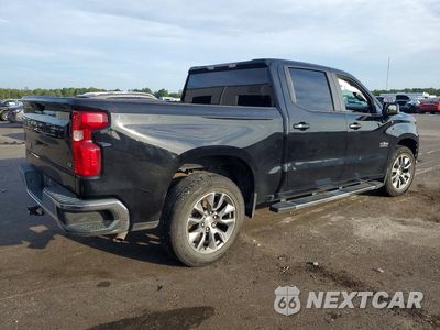 Trzecie zdjęcie samochodu z tyłu: 2019 CHEVROLET SILVERADO C1500 LT VIN:1GCPWCED3KZ123039 - miniatura