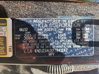 Zdjęcie 13 z 13 samochodu: 2023 KIA SOUL LX VIN:KNDJ23AUXP7841147 - miniatura