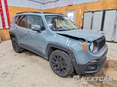 Czwarte zdjęcie samochodu z boku: 2017 JEEP RENEGADE LATITUDE VIN:ZACCJBBB0HPE72063 - miniatura