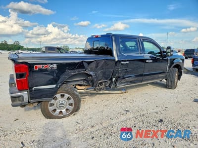 Trzecie zdjęcie samochodu z tyłu: 2023 FORD F250 SUPER DUTY VIN:1FT8W2BT3PED35707 - miniatura